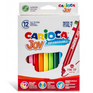 Μαρκαδόροι Carioca Joy, superwashable, 12 χρώματα