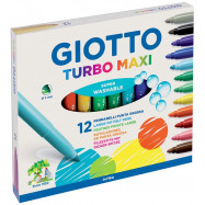 Μαρκαδόροι Giotto Maxi 12 χρώματα