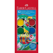 Νερομπογιές Faber Castell 12 χρωμάτων