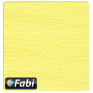 Χαρτί Γκοφρέ Fabi 50X200cm κίτρινο ανοιχτό