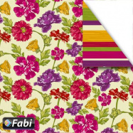 Χαρτόνι Fabi 50×70εκ. Vivid Λουλούδια