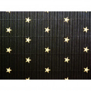 Οντουλέ Folia 50x70εκ Μαύρο με αστέρια