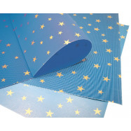 Οντουλέ Folia 50x70εκ Μπλε με αστέρια