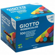 Κιμωλίες χρωματιστές Giotto Robercolor 100τεμ.