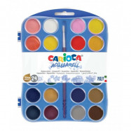 Νερομπογιές Carioca Aquarell 24 χρωμάτων 42401