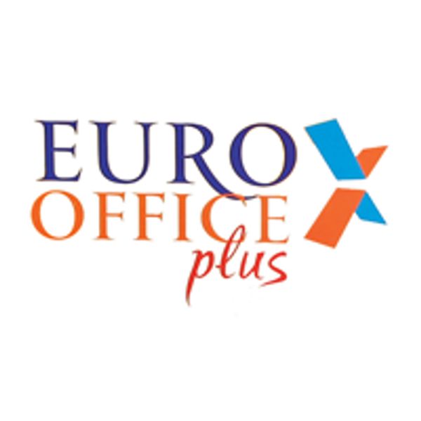 Αυτοκόλλητες ετικέτες πολλαπλών χρήσεων Euro Office 99.1x34mm (1600τμχ)