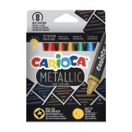 Κηρομπογιές Carioca Maxi Metallic 8χρώματα