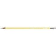 Μολύβι με γόμα Stabilo Swano Pastel HB κίτρινο