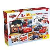 Lisciani Giochi Disney Cars Puzzle MaxiFloor Διπλής όψης 2x24τμχ. (91713)