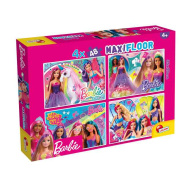Lisciani Giochi Barbie MaxiFloor Puzzle 4x48τμχ. (99467)